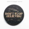 Don't Stop Believing Mini Wood Sign | Good Vibes | Shooting Star | Stars | Circle Wood Sign | One Sign - Image 6