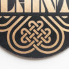 Slainte Wood Sign | Celtic Knot | Celtic Clover | Irish Gift | Irish Toast | 12 inches x 12 inches Round - Image 4