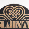 Slainte Wood Sign | Celtic Knot | Celtic Clover | Irish Gift | Irish Toast | 12 inches x 12 inches Round - Image 3