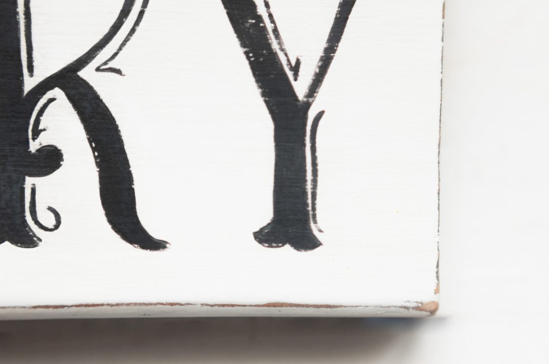 Lucky Reclaimed Wood Sign Wall Art - Image 8