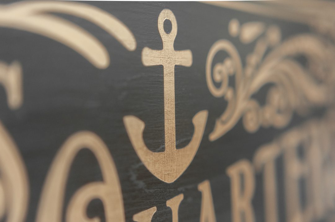 Captain's Quarters Handmade Wood Sign - Image 6
