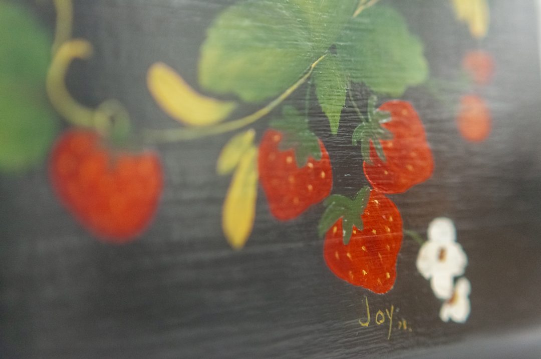 Vintage Hand-painted 1978 Strawberry Folk Wall Plaque - Image 6