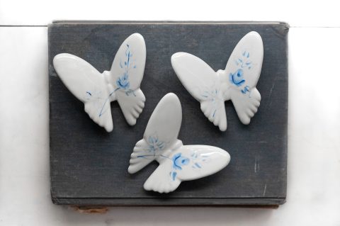 Vintage "Lasting Products Inc." Butterfly Wall Hangings
